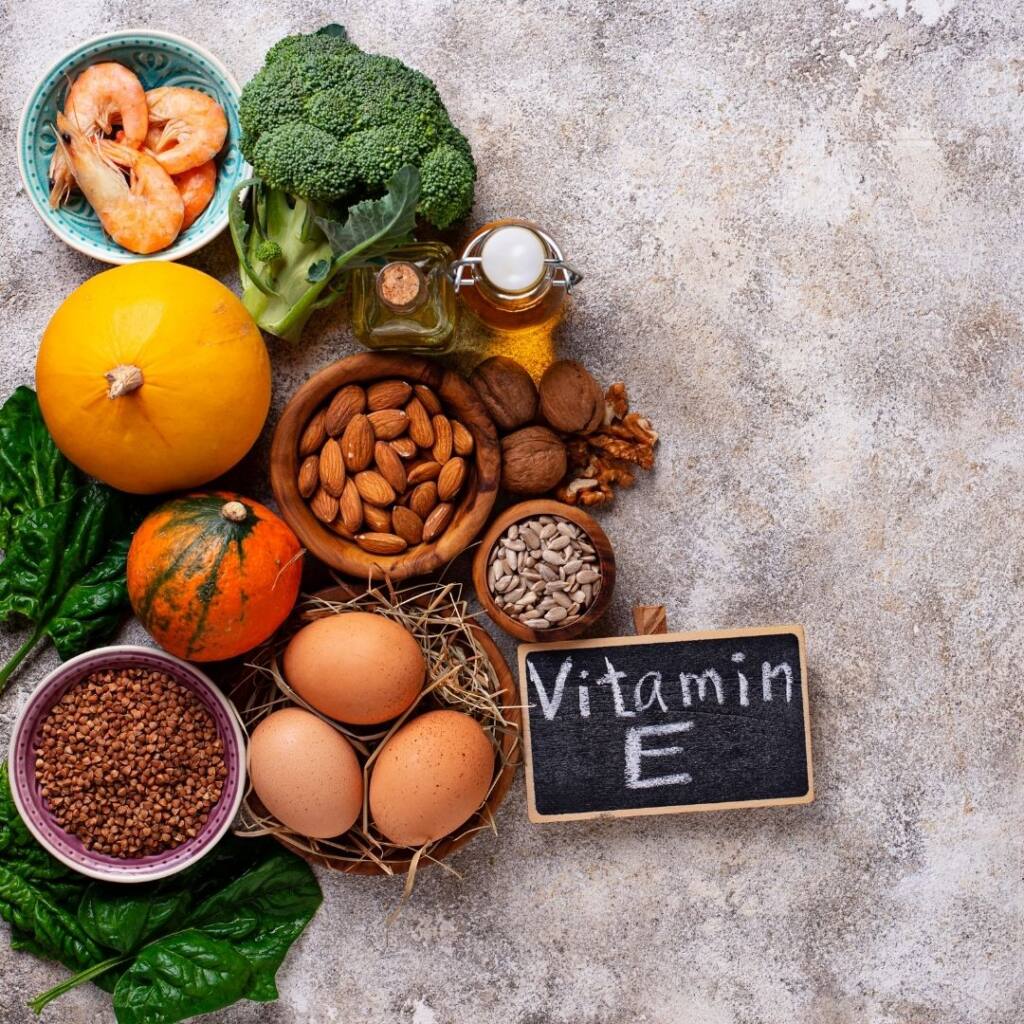 Witamina E jest ważnym składnikiem diety na przeziębienie.